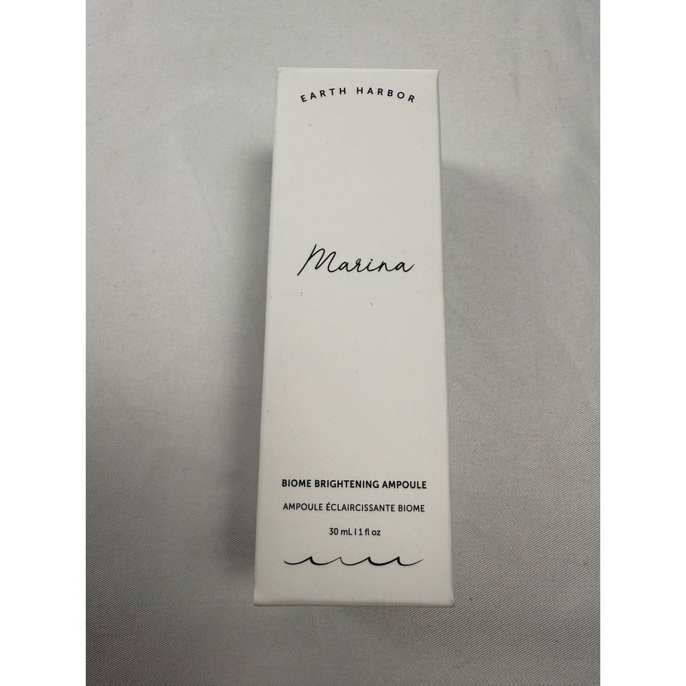 Earth Harbor Marina Biome Brightening Ampoule 1 oz 30 mL New in Box